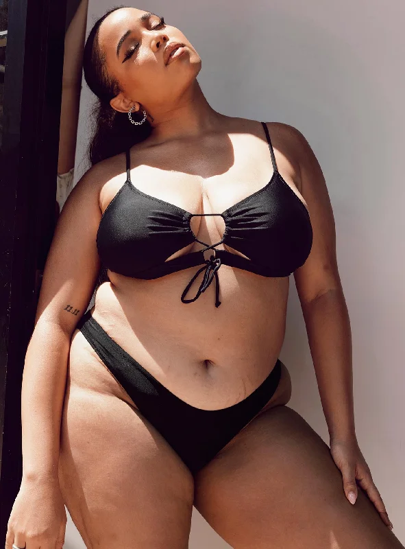 Summer Sale Ashley Bikini Bottoms Black Curve