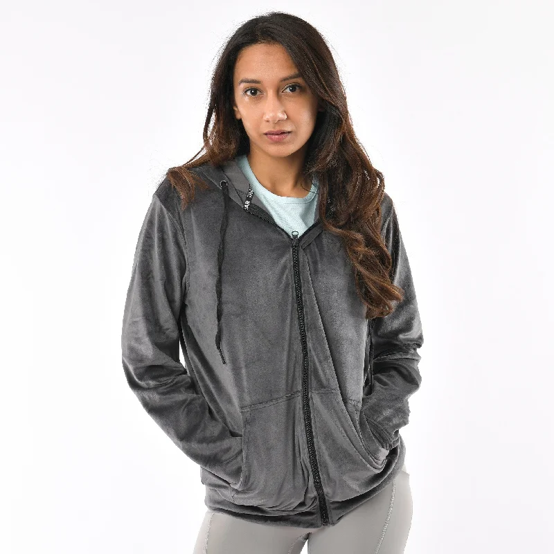Women Wear Boutique Luxe Zipper Jacket