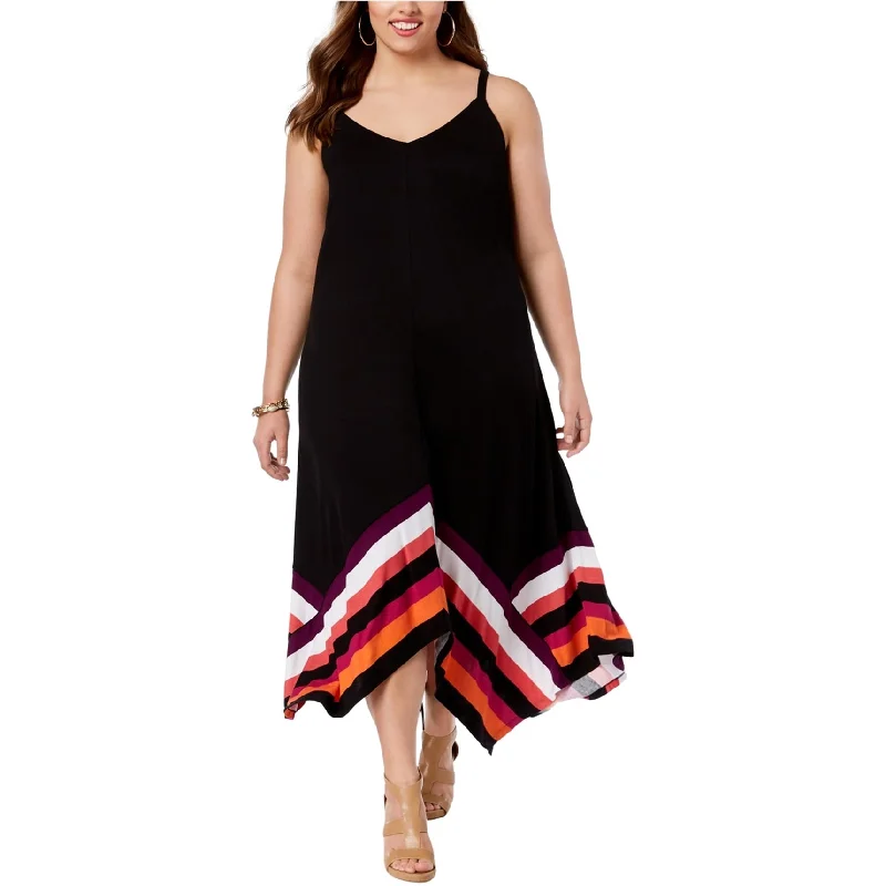Women’s Outerwear for All Weather Conditions I-N-C Womens Handkerchief Hem Midi Dress, Black, X-Large Women’s Outerwear for All Weather Conditions I-N-C Womens Handkerchief Hem Midi Dress, Black, X-Large