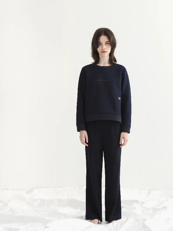 Casual Fashion Trends for Women Twill Wool Pants