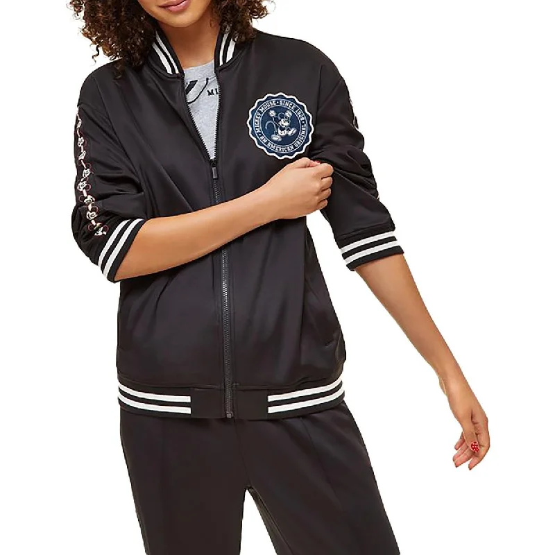 Fresh Styles, Fresh Deals Track Jacket Womens Embellished Polyester Active