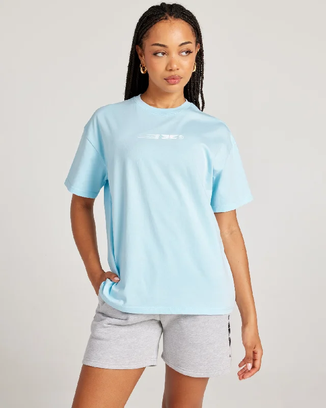 Minimalist Style Pursuit Women's Tee - Blue