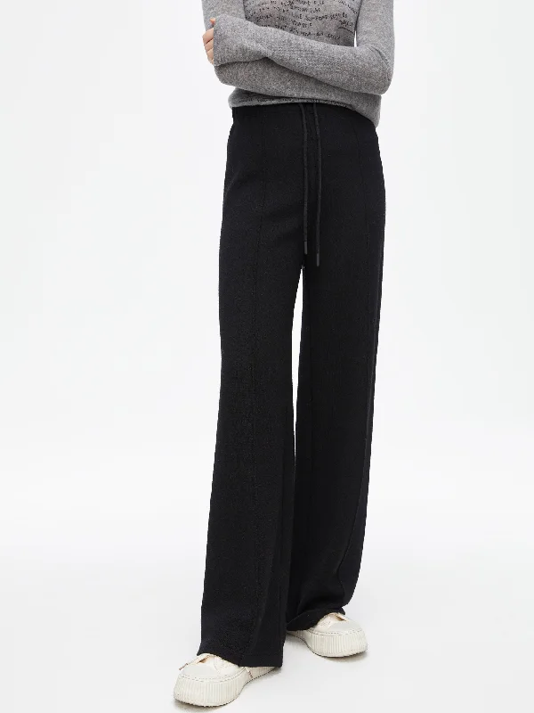 Sale On Sale Wool Straight Leg Pants