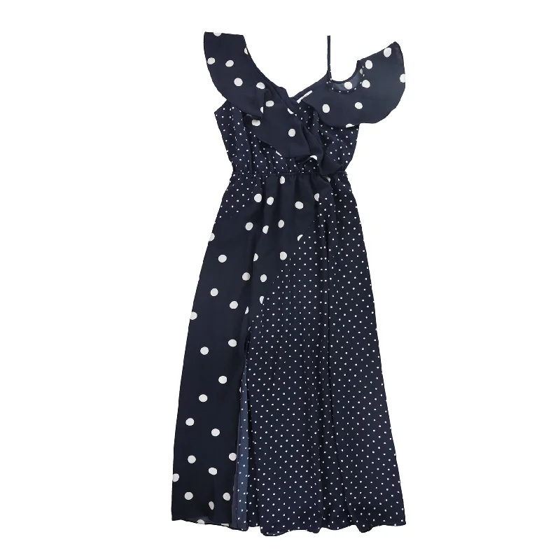 Summer Sale Bar Iii Womens Dot Maxi Dress