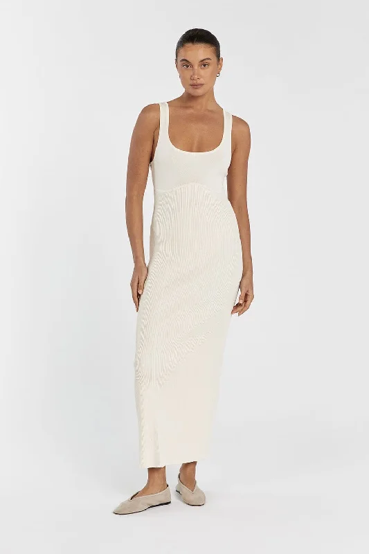 Sale Clothes Online MILO LEMON KNIT MAXI DRESS