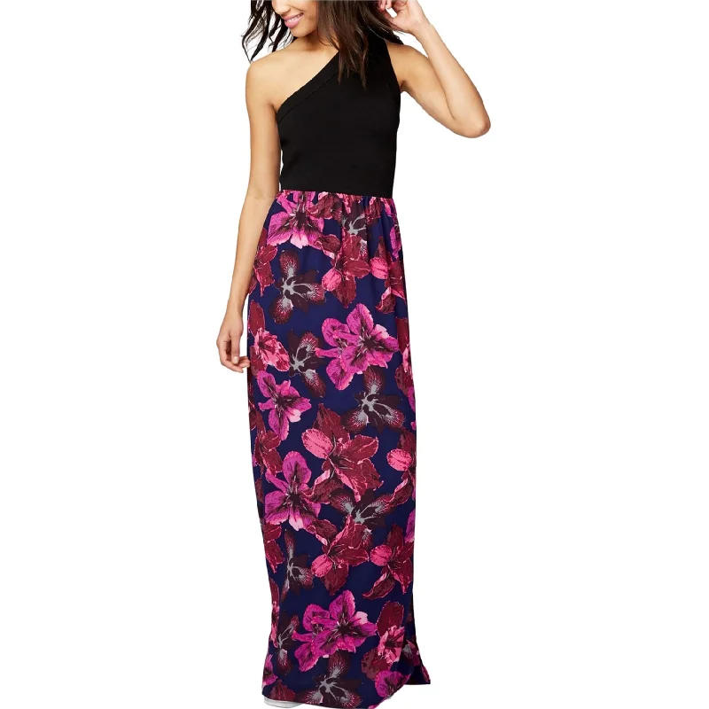 Best Online Clothing Boutiques Rachel Roy Womens Mixed Media Maxi Dress, Black, X-Small