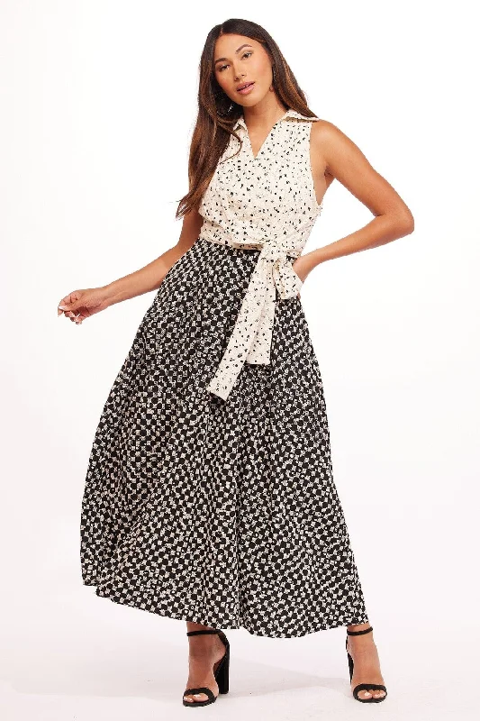 Sophisticated Outfits Salome Maxi Dress - Moonflower