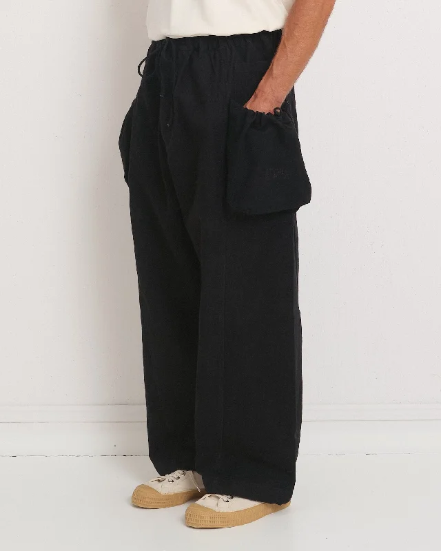 Outfits For Women Salt Pants - Black Slub
