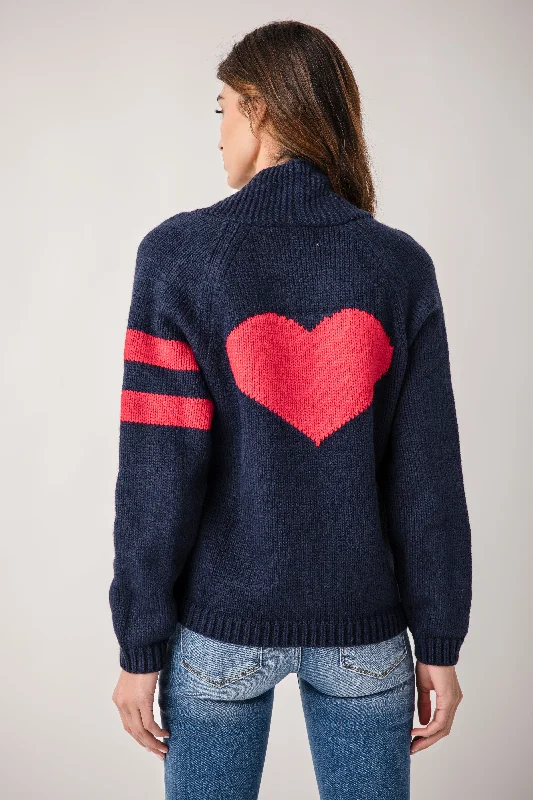 Casual and Comfortable Outfits Pink Pineapple Heart Cardigan