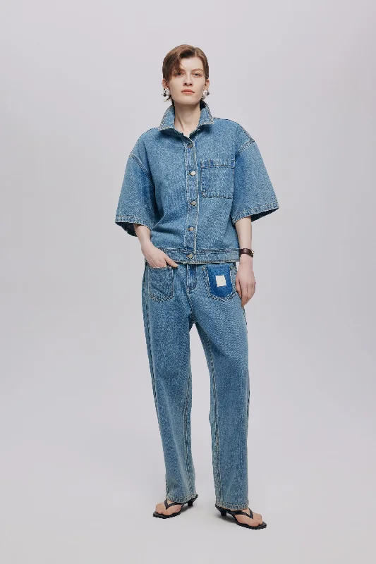 Modern Women’s Apparel Work Denim Pants