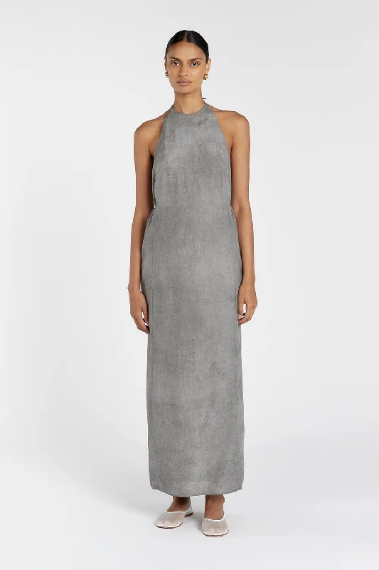 Flash Sale Clothing SARAH DOVE HALTER MAXI DRESS