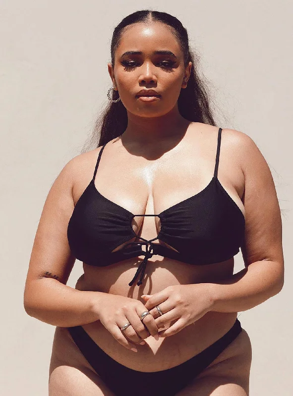 Bundle Offer Ashley Bikini Top Black Curve