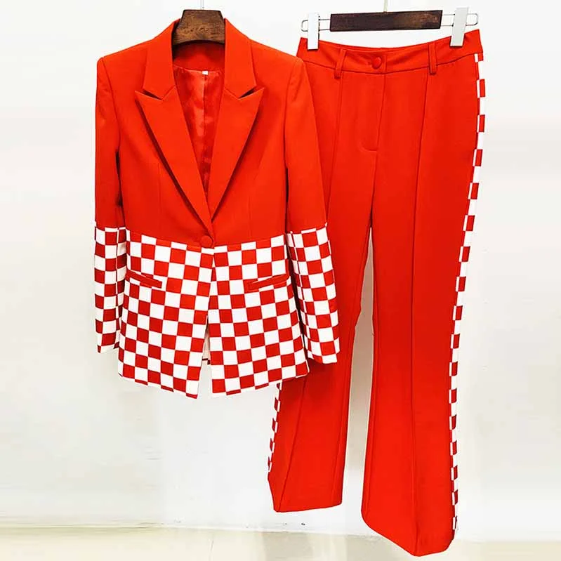 Women Apparel Women Pantsuits Wedding Tuxedos Party Suit + Flare Trousers Suit Two Piece Red Pantsuits Women Apparel Women Pantsuits Wedding Tuxedos Party Suit + Flare Trousers Suit Two Piece Red Pantsuits