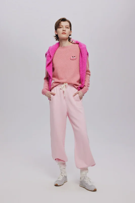 Plus Size Women’s Fashion and Clothing Blush Pink Sweatshirt Pants