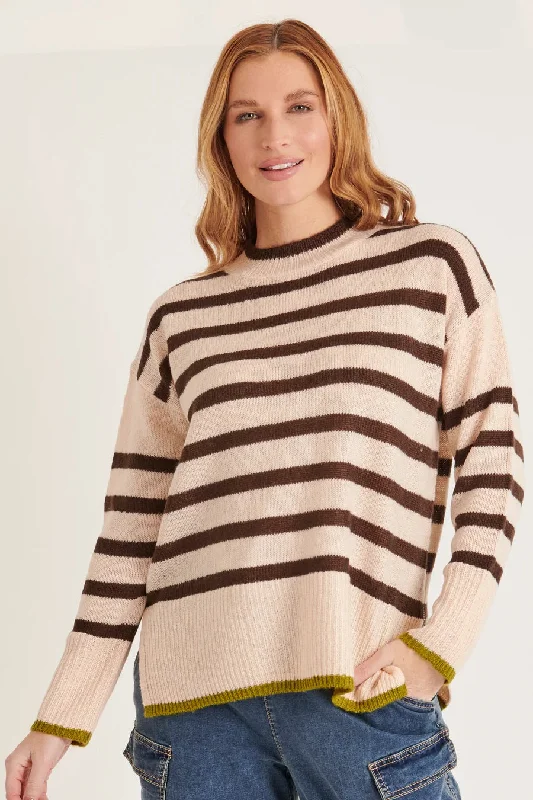 Fashion-forward Women’s Wear Ellis & Dewey Mock Neck Jumper