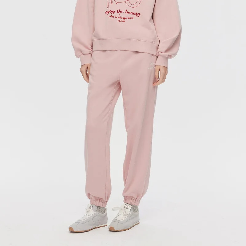Exclusive Women’s Fashion Collection Smoke Pink Rose Sweatpants