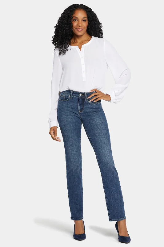 Clothes For Women Marilyn Straight Jeans - Marcel