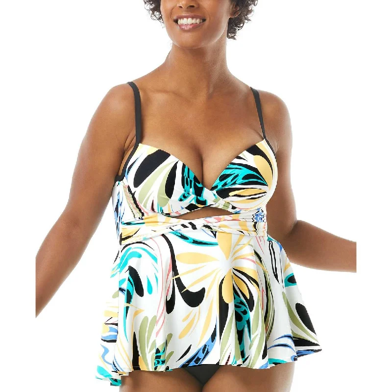 Sale Clothes Online Womens Printed Tankini Swim Top Separates