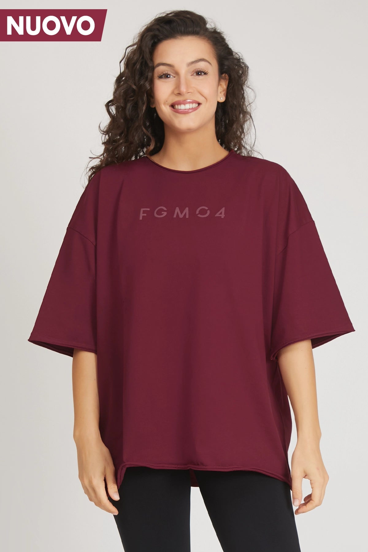 Best Online Boutiques Maglia WorkOut Extra Large Borgogna