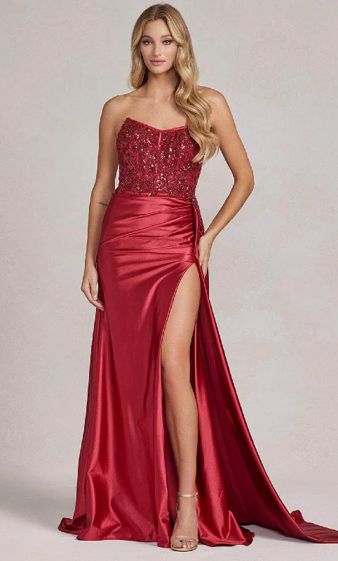 High End Fashion Nox Anabel E1174 - Strapless Gown