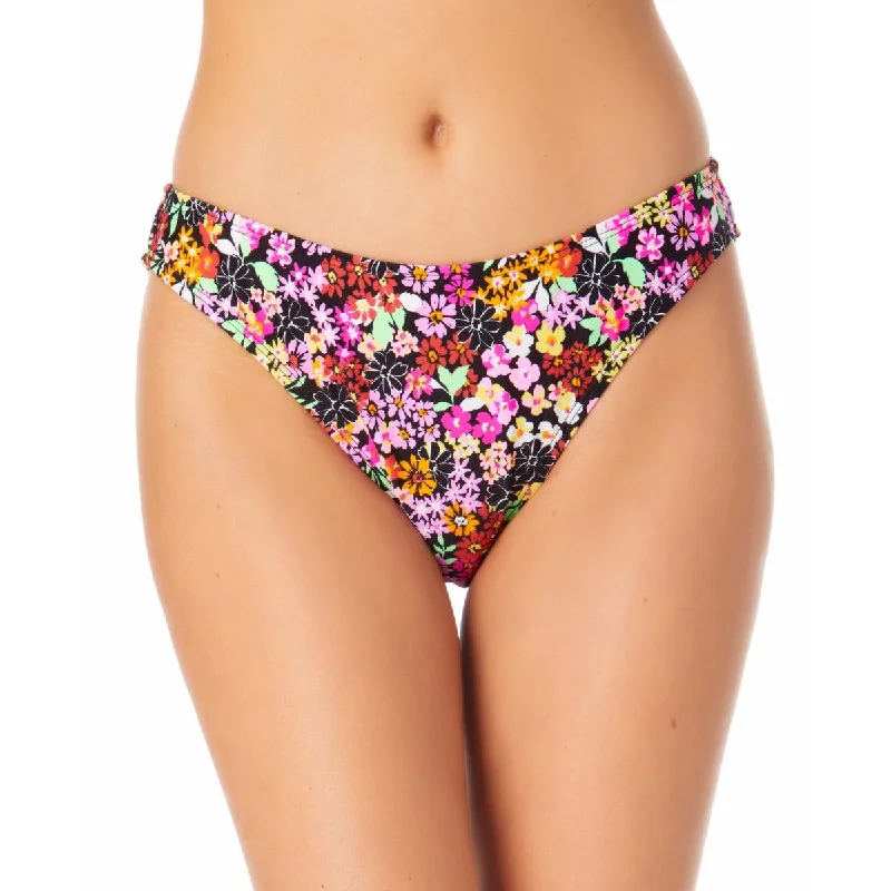 Winter Wardrobe Clearance Juniors Womens Floral Print Hipster Swim Bottom Separates