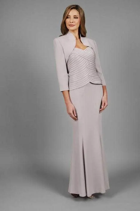 Relaxed Style Alexander by Daymor 707003 - Strapless Gown with Bolero Jacket