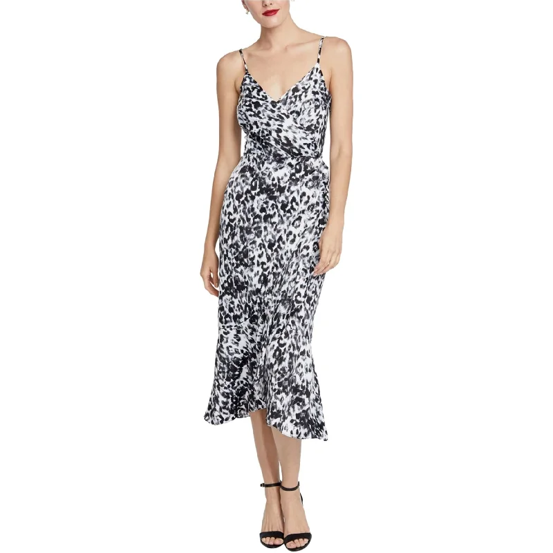 Trendy Women’s Apparel for All Seasons Rachel Roy Womens Animal Print Midi Dress, White, 2 Trendy Women’s Apparel for All Seasons Rachel Roy Womens Animal Print Midi Dress, White, 2
