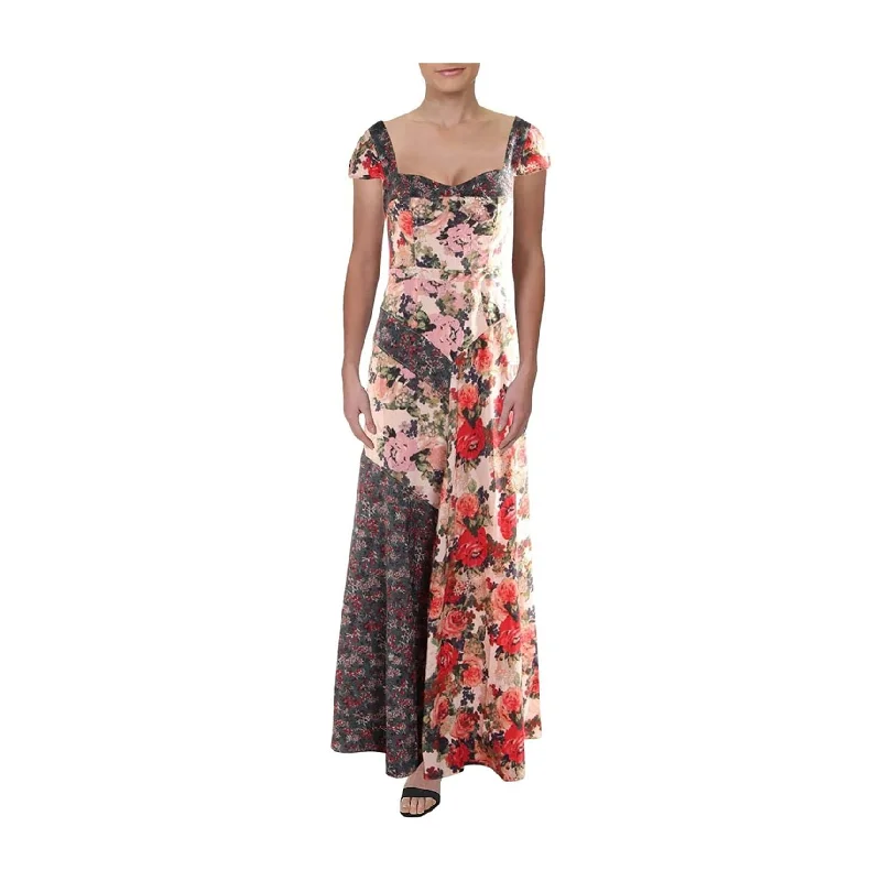 Affordable Online Boutique Free People Womens La Fluer Maxi Dress, Multicoloured, 2