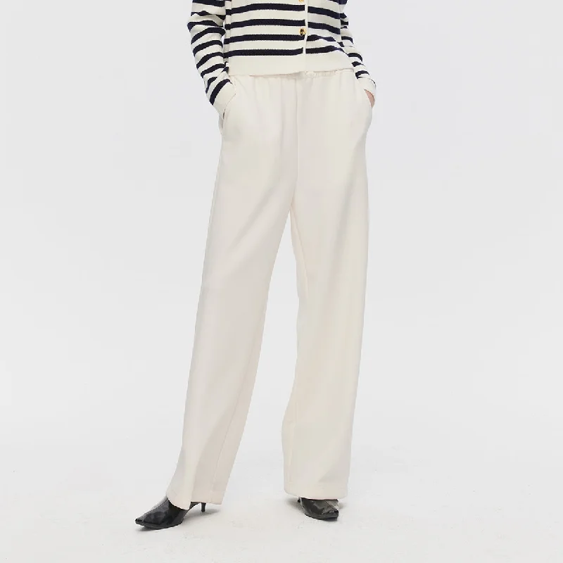Unique Women’s Fashion Pieces Textured Patchwork Acetate Pants