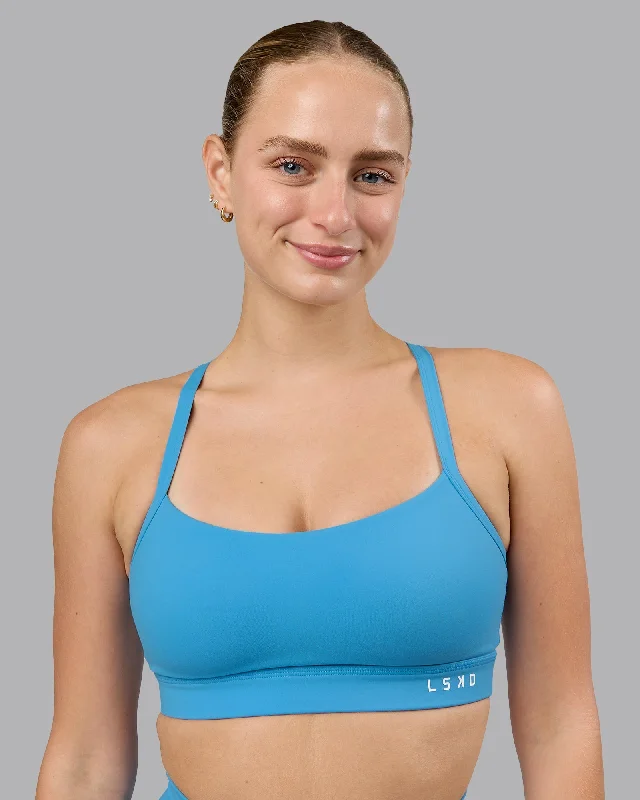 Fashion Deal Momentum Sports Bra (D/DD/E) - Azure Blue