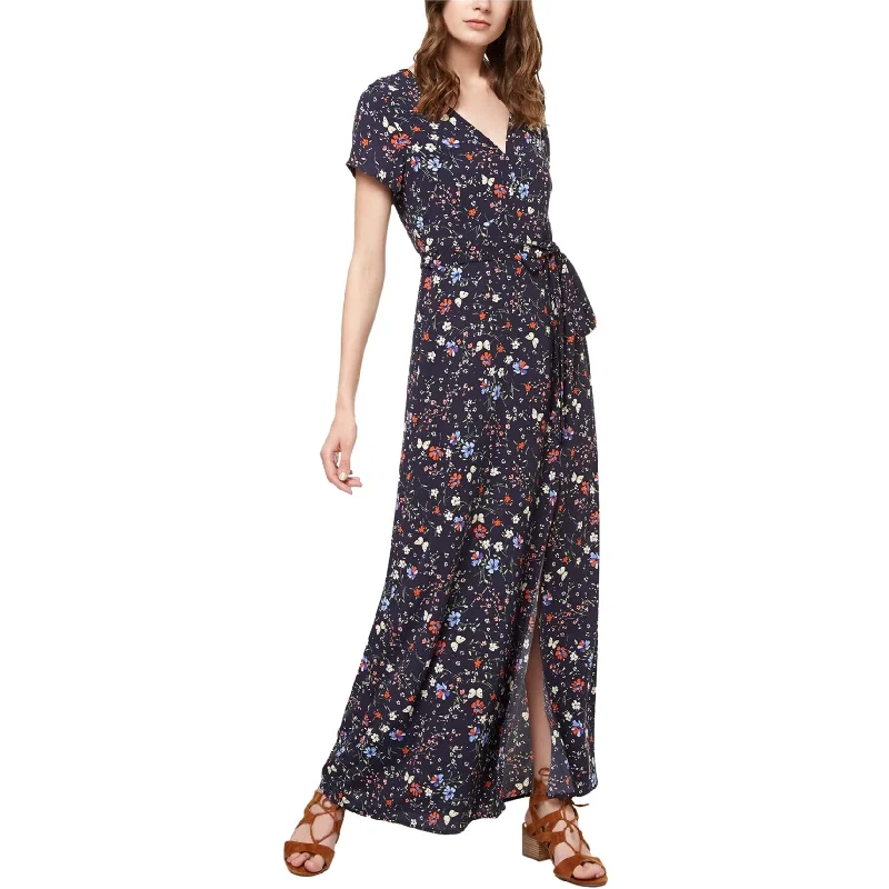Online Boutiques Best Sanctuary Clothing Womens Printed Maxi Dress, Blue, Small