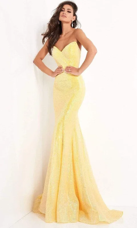 Clothes Of Woman Jovani  04831 - Strapless Sequin Mermaid Gown