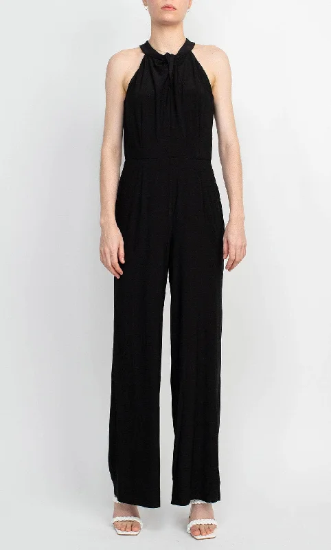 Seasonal Sale Nina Leonard L9703B - Halter Jumpsuit