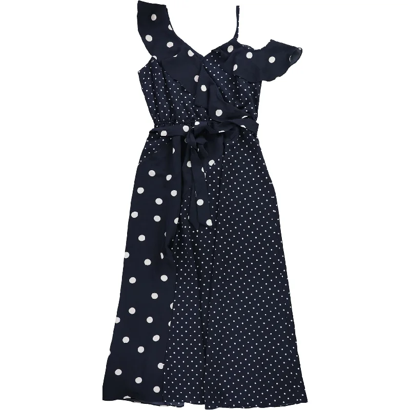 Online Clothing Stores Bar Iii Womens Dot A-Line Maxi Dress